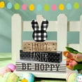 thumbnail image 1 of Easter Basket Gifts Easter Bunny Wooden Ornament Creatives Surrounding Feeling for Holiday Parties Tabletop Farmhouses Decoration, New, B, 1 of 7
