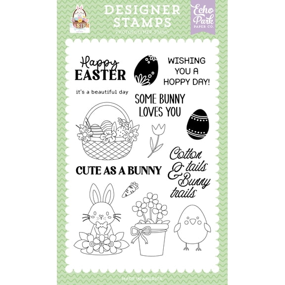 Easter Basket: Hoppy Day Stamp Set