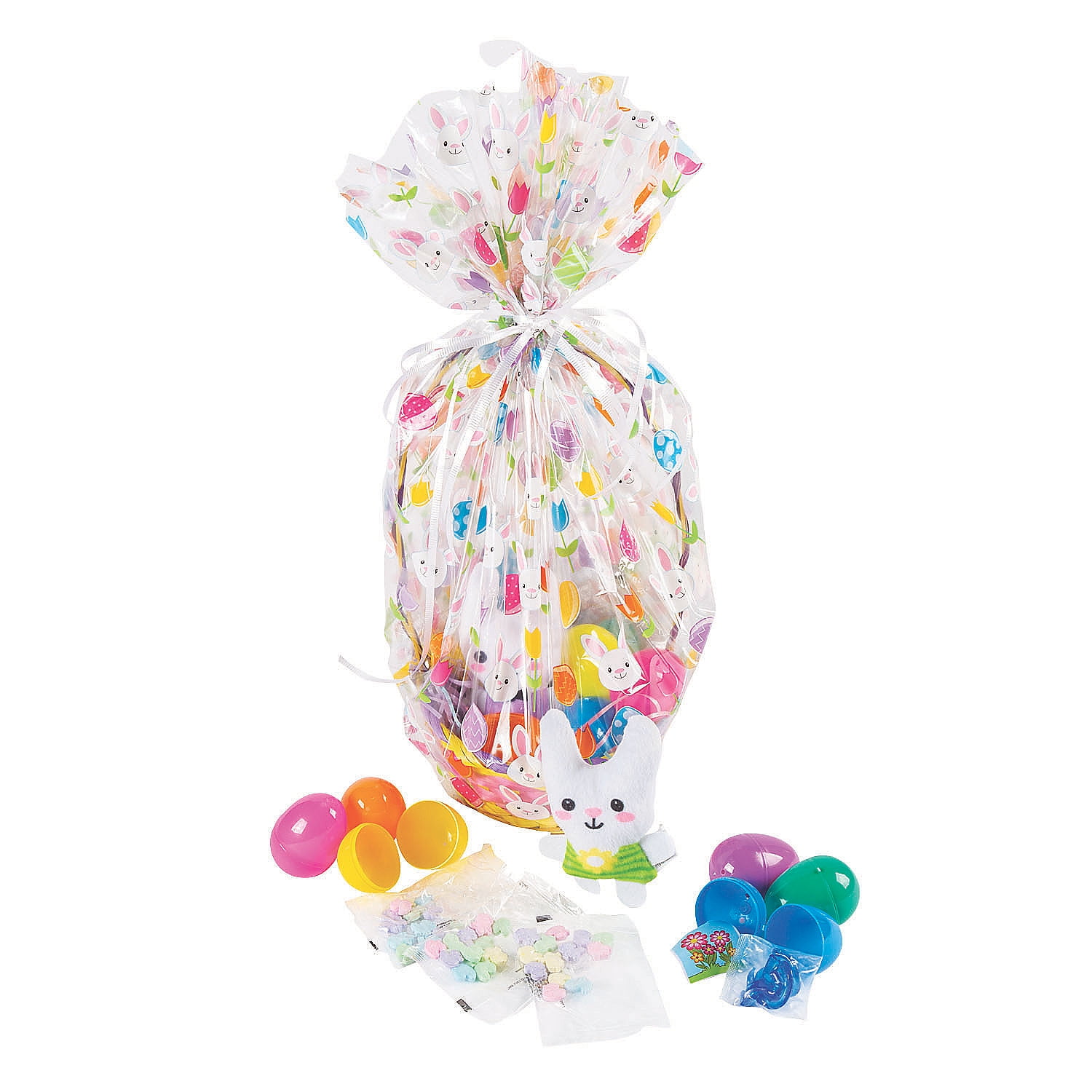 Easter Basket Kit For 24 - Party Supplies - 453 Pieces