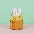thumbnail image 1 of Easter Basket Stuffers Gift for Toddler Girl Boy,Easter Rabbit Ears Leather Gift Bag - Cute Bunny Style Party Decoration and Soft Velvet Inner Layer for Kids’ Easter Eggs and Gifts, 1 of 6