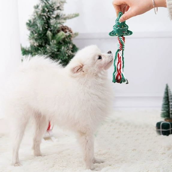 Easter Basket Stuffers Latrodar Stocking Stuffers for Kids New Pet Supplies Christmas Dog Toy D Emitting Puppy Toy Santa Decoration Green Novelty 4x2 Inch