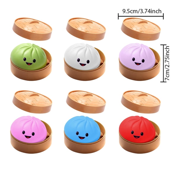 Easter Basket Stuffers, Squishy Dumpling Stress Balls for Adults, Easter Basket Stuffers, Easter Toys Stress Relief Fidget Balls, Easter Basket Ideas Gifts