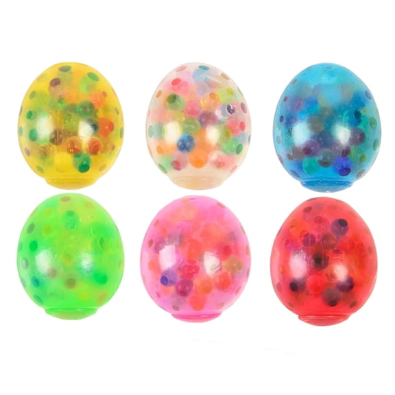 Easter Basket Stuffers, Water Bead Squeeze Ball, Squishies Easter Egg Fillers for Adults & Teens, Bulk Easter Gifts, Random Color