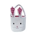thumbnail image 1 of Easter Basket for Kids, Fluffy Bunny Easter Baskets for Boys Girls, Easter Gifts Basket with Foldable Ears, Baby Bags for Easter Egg, 1 of 12