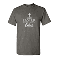 thumbnail image 1 of Easter Begins With Christ Sarcastic Humor Graphic Novelty Funny T Shirt, 1 of 5