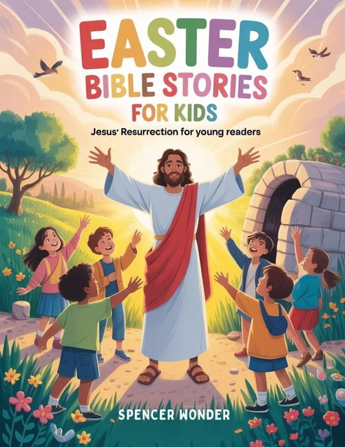 Easter Bible Stories for Kids: Jesus' Resurrection for Young Readers, (Paperback)