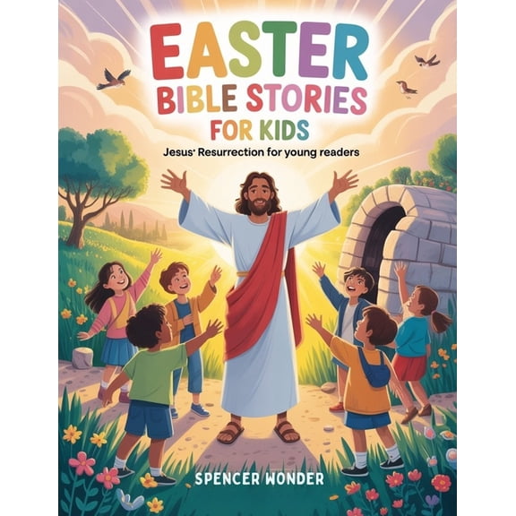 Easter Bible Stories for Kids: Jesus' Resurrection for Young Readers, (Paperback)
