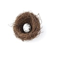 thumbnail image 1 of Easter Bird Nest Decorations with Realistic Speckled Eggs, Natural Rattan Twig Mini Nest for Spring Home Table Decor, DIY Crafts and Holiday Displays, Multiple Sizes Available, 1 of 5