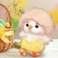 thumbnail image 1 of Easter Birds Ornaments, Easter Decorations, Cute Plush Birds Doll with Rabbit Ear, Easter Decorations for Windows Table Garden, Ideal Gifts for Friends, 1 of 11