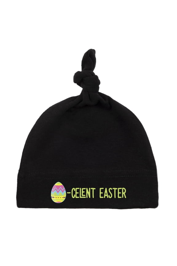 Easter Black Newborn Hat | Black Baby Hat | Easter Baby Beanie