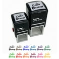 thumbnail image 1 of Easter Blessings Religious Cross Self-Inking Rubber Stamp Ink Stamper - Yellow Ink - Small 1 Inch, 1 of 7