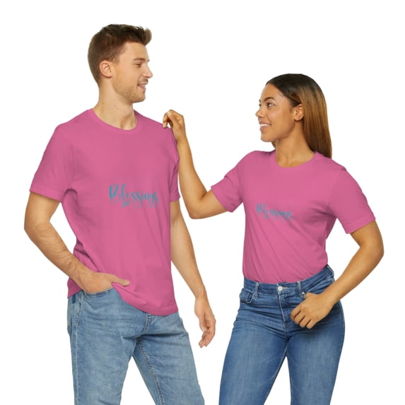 Easter Blessings Unisex Jersey Short Sleeve Tee