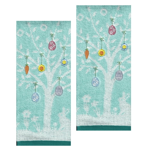 Celebrate Together Easter Tree Towels, Set of 2