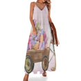 thumbnail image 1 of Easter Bunnies Rabbits Fine Art Sleeveless Dress Summer Dress Woman 2025, 1 of 7