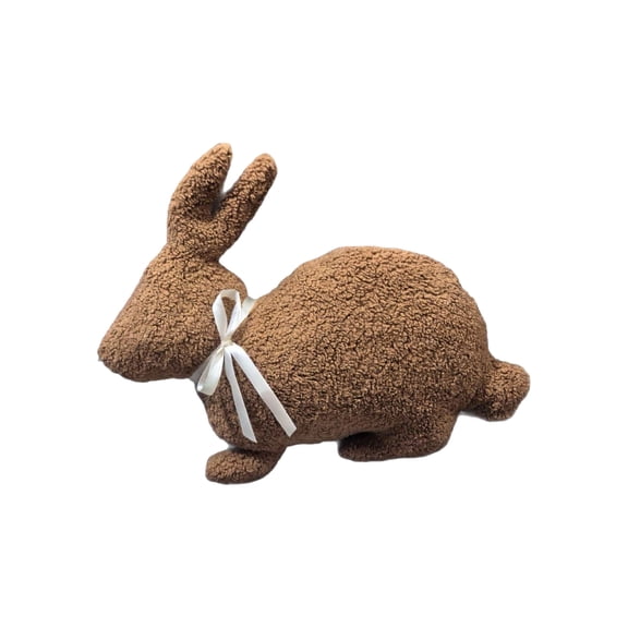 Easter Bunny 40Cm Plush Toy Pillow Stuffed Doll Figure - Made Of Pp Cotton Filling For Soft Huggable Feel, 40Cm Size For Cuddling As Pillow Companion, Adorable Design