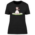 thumbnail image 1 of Easter Bunny And Eggs T-Shirt Women -Image by Shutterstock, Female x-Large, 1 of 2