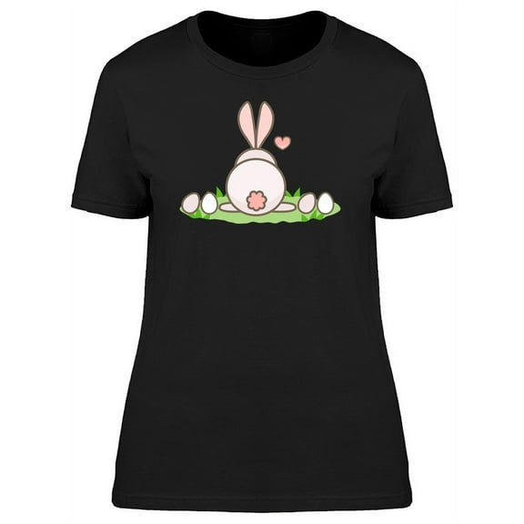 Easter Bunny And Eggs T-Shirt Women -Image by Shutterstock, Female x-Large