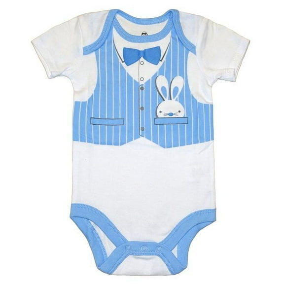 Easter Bunny Baby Boys Bodysuit