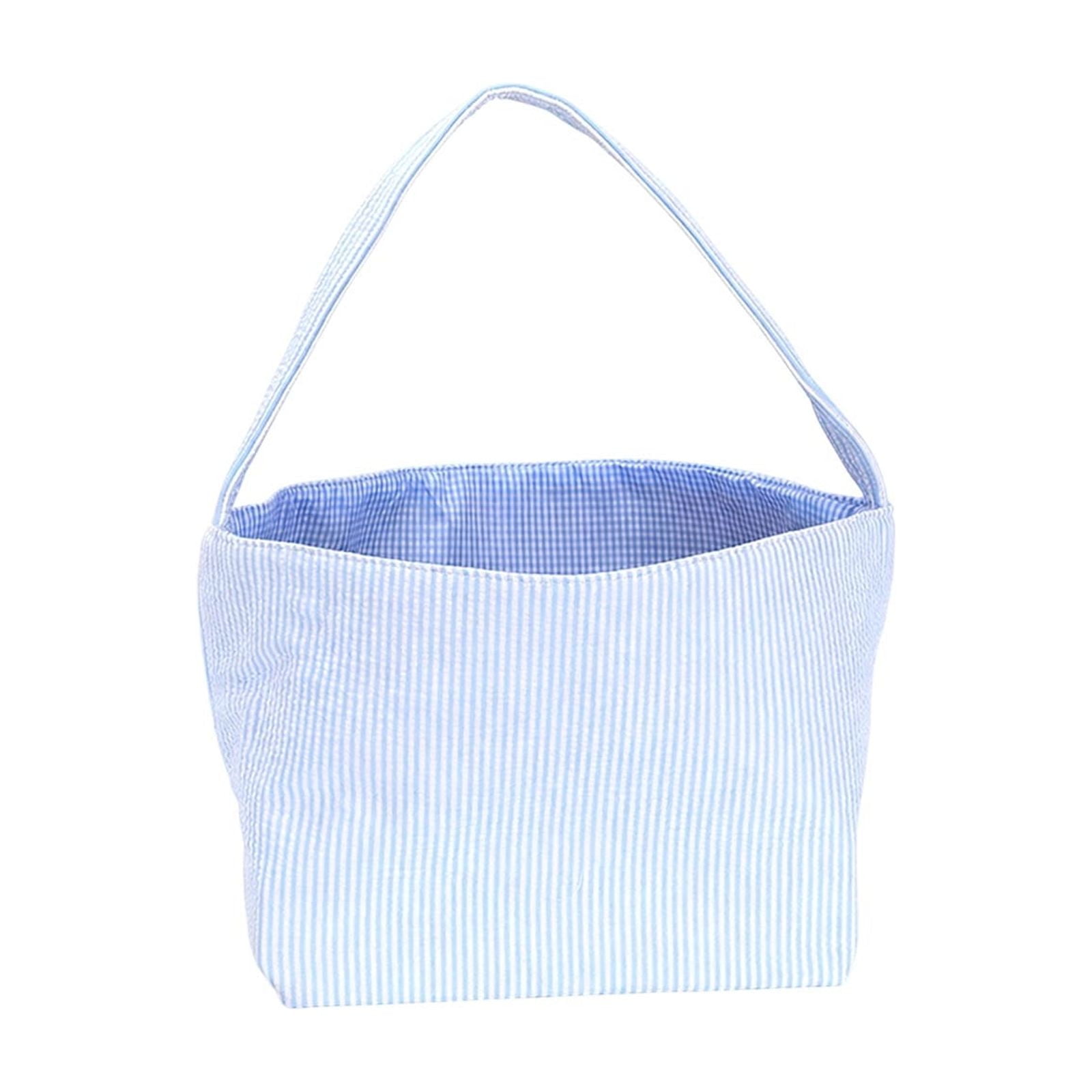Easter Bunny Bag Children's Basket Bag Handheld Gift Canvas Bag Easter Basket Essentials