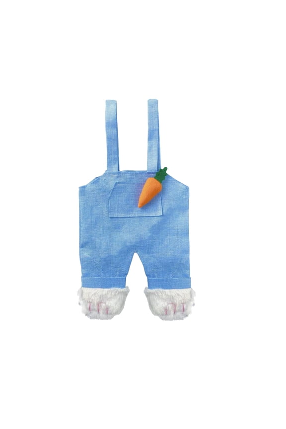 Easter Bunny Basket Bags, Carrying Gift and Eggs Hunt Bag,Rabbit Canvas Toys Bucket Tote