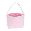 thumbnail image 1 of Easter Bunny Basket with Sturdy Handles and Reinforced Base for Holiday Egg Hunts, Spring Decorations, and Festive Gifting, Portable and Easy to Store, 1 of 5
