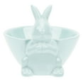 thumbnail image 1 of Easter Bunny Bowl Ceramic Candy Dish Appetizer Serving Platter Mini Plates Bowls Fruit, 1 of 6