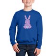 thumbnail image 1 of Easter Bunny - Boy's Word Art Crewneck Sweatshirt, 1 of 3