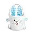 thumbnail image 1 of Easter Bunny Bucket Bags for Girls with Rabbit Ears: for Easter Egg Hunts, Spacious, Durable, and Ideal Gift, 1 of 5