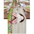 thumbnail image 1 of Easter Bunny Butt Table Runner Country Decor Tableclothss for Dining Table Washable Table Cover Decoration, 1 of 6