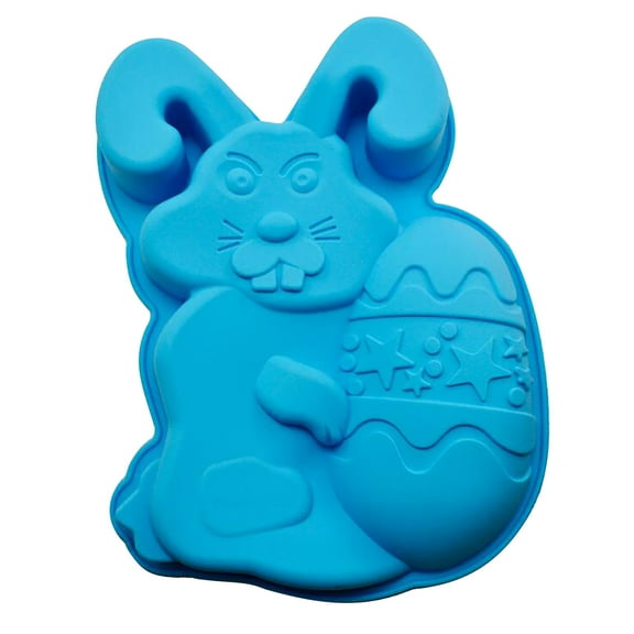 Easter Bunny Cake Mold, Easter Silicone Baking Mold Reusable Cake Pan For DIY Baking Tools Holiday Parties