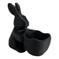 thumbnail image 1 of Easter Bunny Candy Dish, Easter Serving Dish, Cute Rabbit Holding Eggshell Bowl Bunny Figurine Rabbit Candy Dish Serving Bowl - Home Decor Centerpiece Bunny Collectible Figurine, 1 of 1