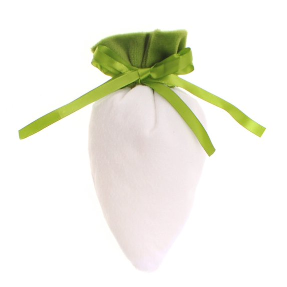 Easter Bunny Carrot Gift Bags, Velvet Drawstring Candy Goodie Bags - Party Favors for Kids Easter, Birthday, Christmas, Festival Decorations & Jewelry Pouches