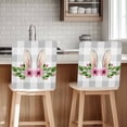 thumbnail image 1 of Easter Bunny Chair Covers Set of 8 Rabbit Ears Chair Back Covers Stretch Removable Washable Slipcovers Protector for Dining Room Kitchen Party Decor, 1 of 5