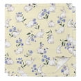 thumbnail image 1 of Easter Bunny Cloth Napkins, Spring Purple Flower Rustic Rabbit Yellow Washable and Reusable Dinner Napkins Set of 2, Table Napkin for Kitchen Party Birthday Wedding Hotel Housewarming 20"x20", 1 of 9