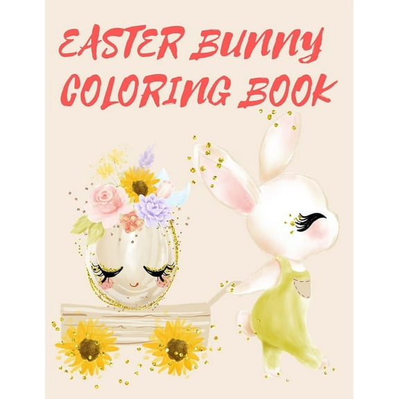 Easter Bunny Coloring Book, (Paperback)