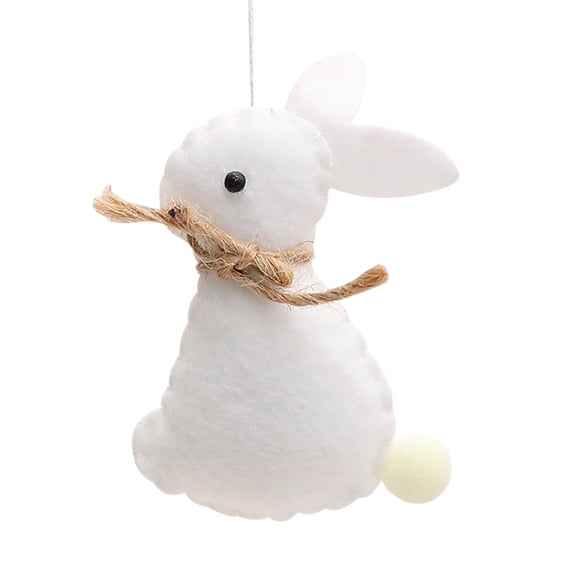 Easter Bunny Craft Holiday Decorations Decorative Rabbit Figurines Exquisite Bunny Decor Strong Stretchy String Wire Star Stained