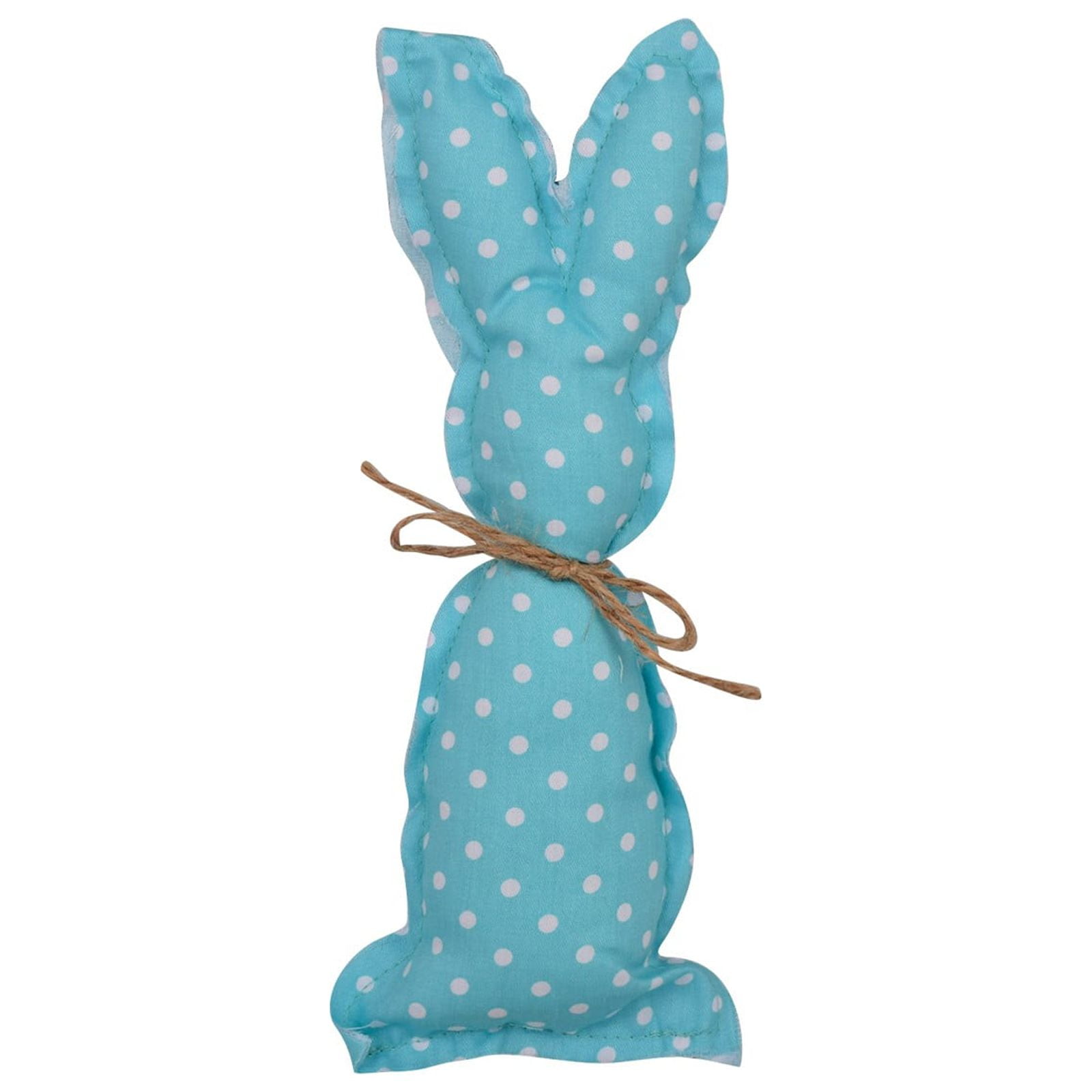 Easter Bunny Decor Farmhouse Easter Decor Stuffed Bunnies Rustic Fabric
