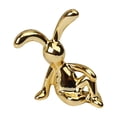 thumbnail image 1 of Easter Bunny Decor Sitting Long-Eared Rabbit Figurine, Easter Decoration for Home Shelf, Ideal for Easter Holiday and Daily Home Decor Supplies, 1 of 4