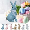 thumbnail image 1 of Easter Bunny Decoration, New Rabbitt Garden Ornaments Decorative Courtyard Outdoor Resin Crafts Sculptures, 1 of 7