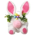 thumbnail image 1 of Easter Bunny Decoration,Soft Bunny Decoration, 7.87''x11'' Pastel Color Bunny Hanging Ornaments,for Easter Decoration Tabletop Centerpieces Holiday Home Decor Spring Tea Party Supplies(Pink), 1 of 6