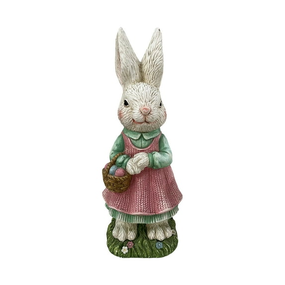 Easter Bunny Decorations, Easter Resin Decorative Statues And Figurines, Tabletop Ornaments, Garden Decorations.