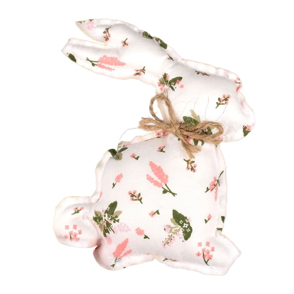 Easter Bunny Doll, Easter Ornament, Easter Decoration, Cloth Bunny Ornament, Adorable Appearance Bright Color Super Soft Holiday Party Rabbit Toy DIY Craft Supplies, Plush Toy for Home and Party
