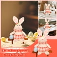 thumbnail image 1 of Easter Bunny in Dress Holding Egg Ornament, Easter Decoration Bunny Figurine - Cute Rabbit Ornament, Spring Holiday Home Decor, Adorable Rabbit Statue for Easter Basket & Tabletop, 1 of 6