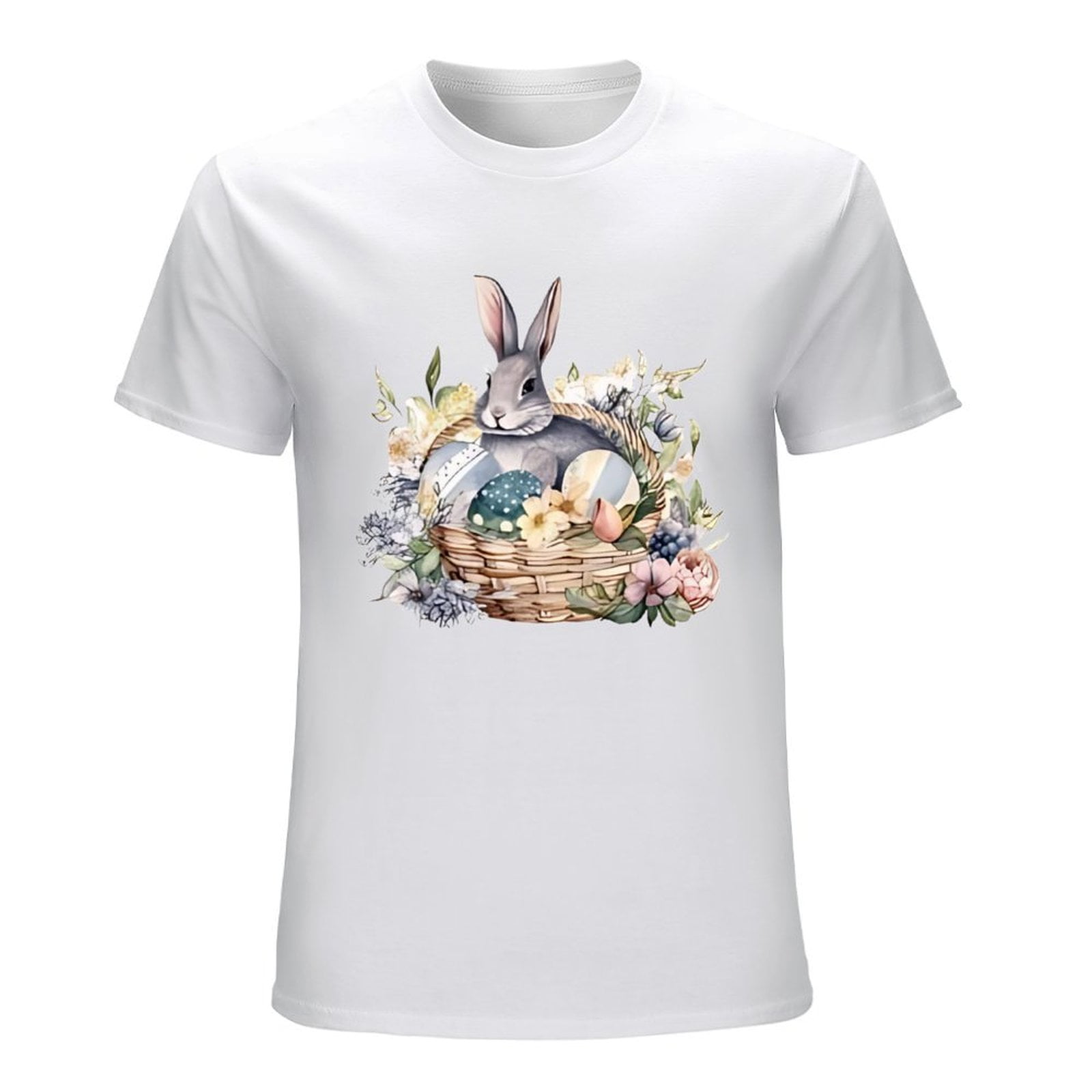 Women's Colorful Bunny Eggs Easter Tank Top - Quick Drying, Buttery Soft Fabric With UPF 50+ main image 1