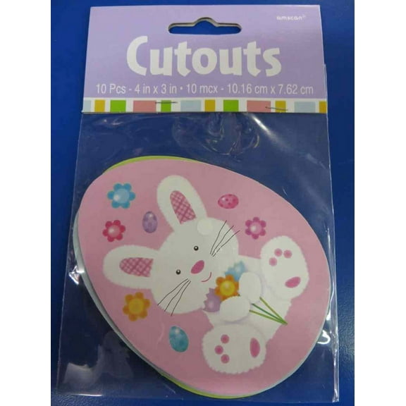 Easter Bunny Egg Chick Spring Holiday Party Hanging Wall Decoration Cutouts