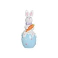 thumbnail image 1 of Easter Bunny Egg Decorations Festive Rabbit Figurines Easter Bunny Figurines Resin Table Decorations Easter Decor for Easter Party Home Spring Wedding Shelf Decor, 1 of 5