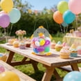 thumbnail image 1 of Easter Bunny Egg Fillable Egg-Shaped Candy Box – 10.6" Large Yellow Plastic Easter Egg Gift Box | Easter Decorations for Egg Hunts, Baskets & Party Favors, 1 of 6