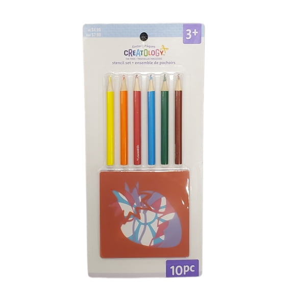 Creatology 10-Pc Easter Craft Stencil Set