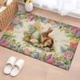 thumbnail image 1 of Easter Bunny Entryway Rug 2'x3'&nbsp; Non Slip Front Door Mats, Spring Floral Blossom Easter Eggs Burlap Entrance Rugs Indoor Outdoor Carpet, Washable Floor Mats Small Area Rug for Bedroom Kitchen, 1 of 8