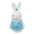 thumbnail image 1 of Easter Bunny Figurine Decor, Standing Spring Resin White Rabbit Couple Statue Tabletop Ornament, Festival Present for Garden Home Table Office Dining Room Mantle Party Supplies, 1 of 4